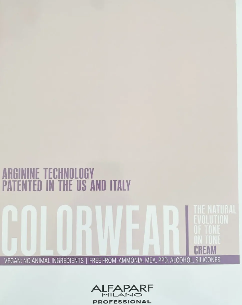 Alfaparf Milano Color Wear Evolution Color Chart 2025