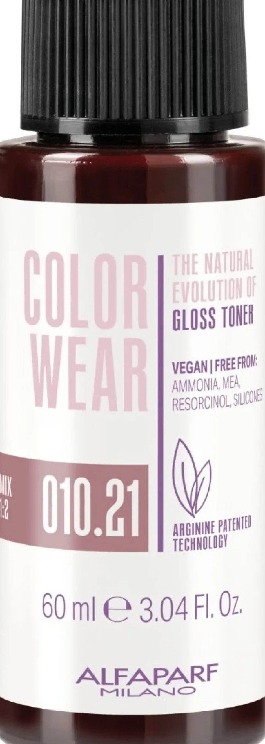 Alfaparf Milano Color Wear Gloss Toner 010.21 Soft Lightest Violet Ash Blonde - 60 ml
