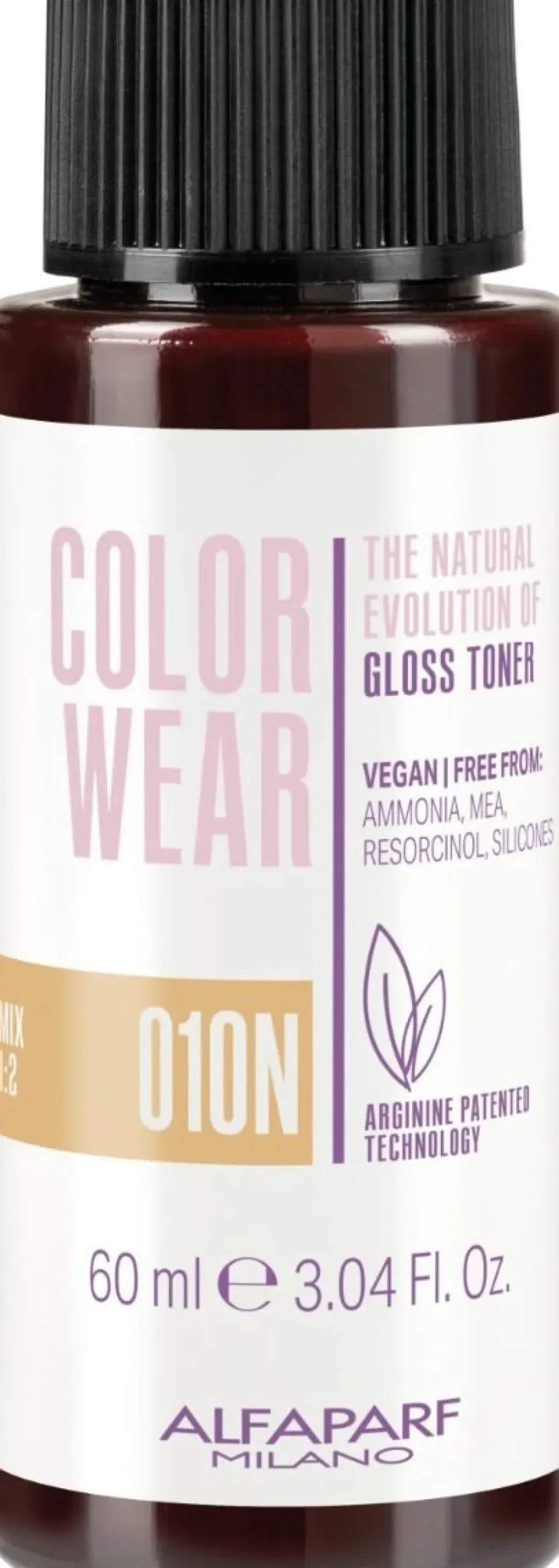Alfaparf Milano Color Wear Gloss Toner 010N Soft Lightest Natural Blonde - 60 ml