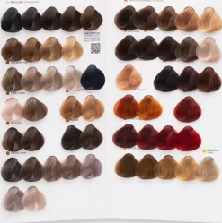 Alfaparf Milano Evolution of the Color Shine Effect Color Chart 2025