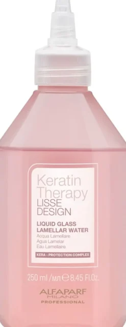 Alfaparf Milano Gift Set Keratin Therapy Lisse Design Glass Hair 500 ml