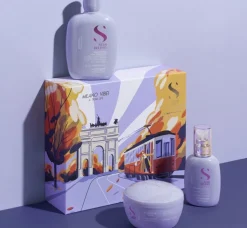 Alfaparf Milano Holiday Kit Set Semi di Lino Smooth 465 ml