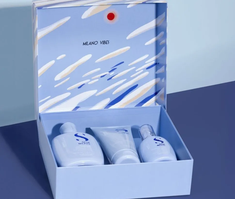 Alfaparf Milano Holiday Kit Set Semi di Lino Density 465 ml