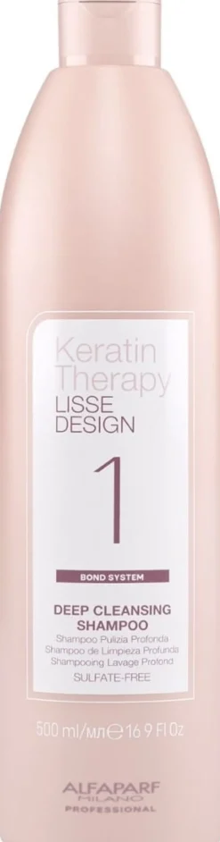 Alfaparf Milano Keratin Therapy Lisse Design Deep Cleansing Shampoo 500 ml