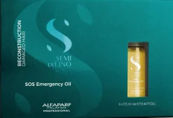 Alfaparf Milano Semi di Lino Reconstruction SOS Emergency Oil 6x13 ml