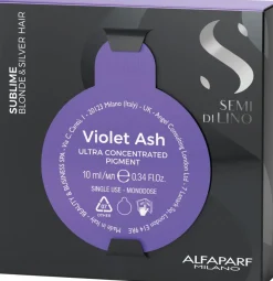 Alfaparf Milano Semi di Lino Sublime Pigments Color Violet Ash .21 10 ml