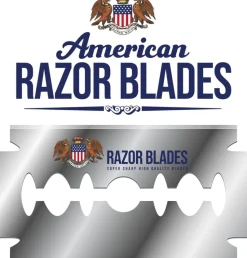 American Razor Blades 100 Double Edge Razor Blades