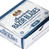 American Razor Blades 100 Single Edge Razor Blades