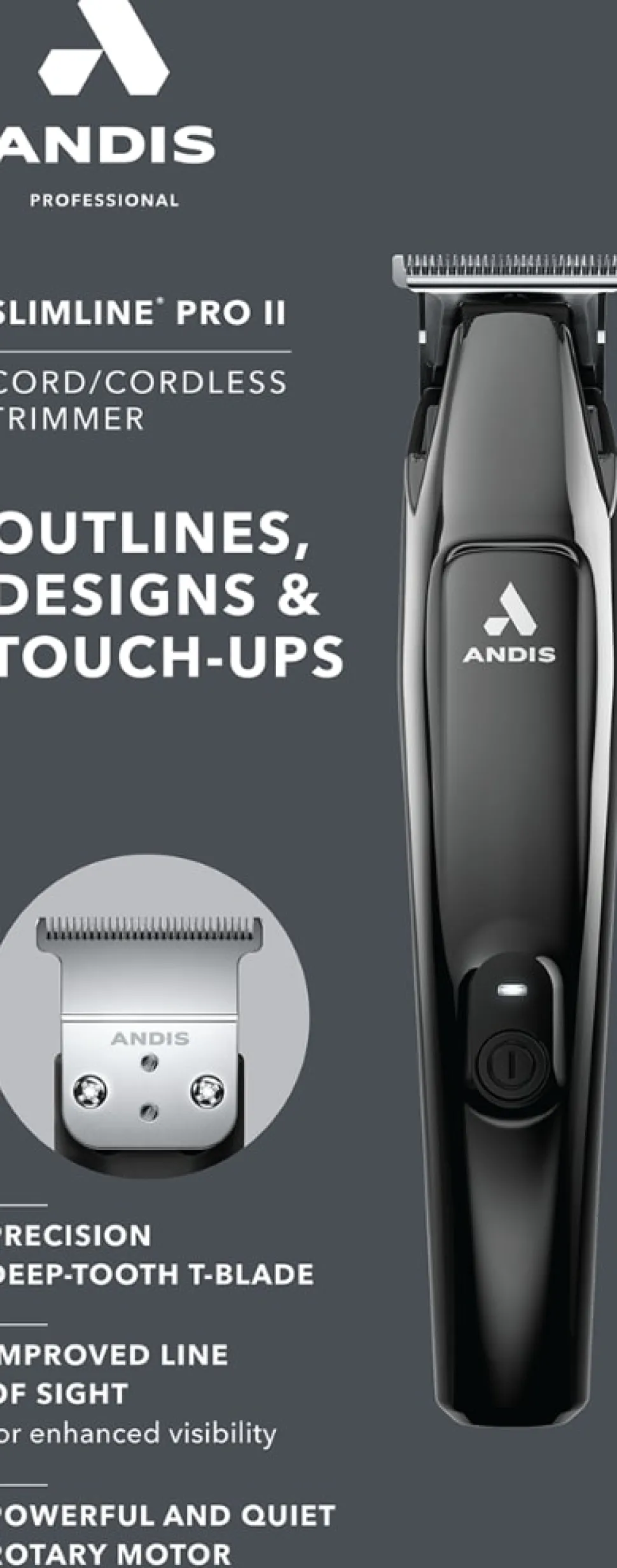 Andis D-9 Slimline® Pro II Trimmer