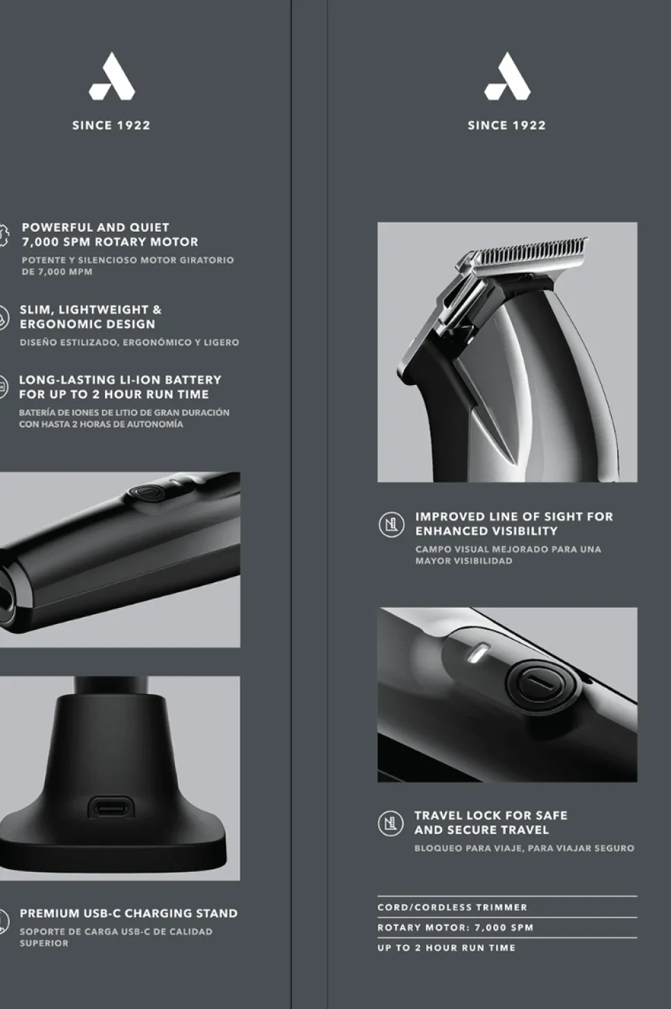 Andis D-9 Slimline® Pro II Trimmer