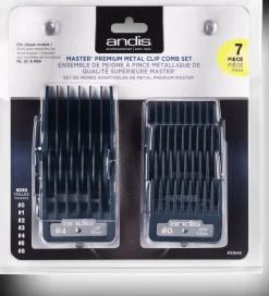 Andis Master® Premium Metal Clip Comb Set