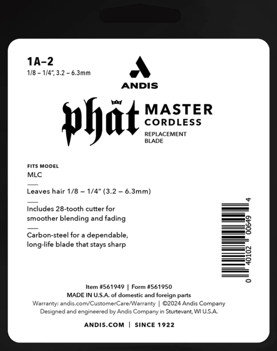 Andis Phat Master MLC Blade