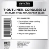 Andis T-Outliner Replacement Blade Stainless Steel