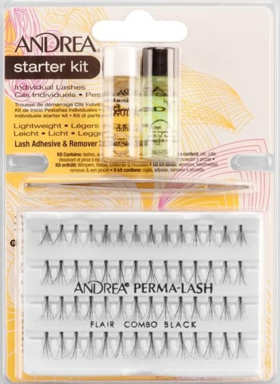 Andrea - Single Kit Eyelashes Combo Black