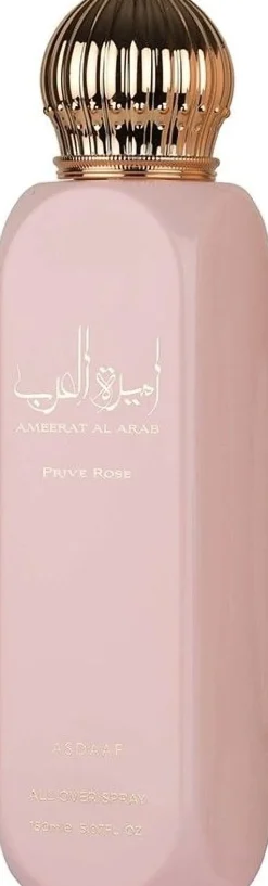 Asdaaf All Over Spray Ameerat Al Arab Prive Rose EDP 150 ml