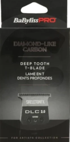 BaByliss PRO 4Artists Skeleton T-blade 2.0 DLC - Black