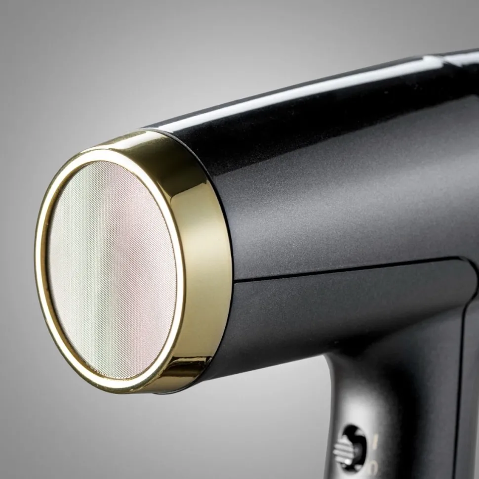 BaByliss PRO Falco Grey & Gold - 2000 Watt