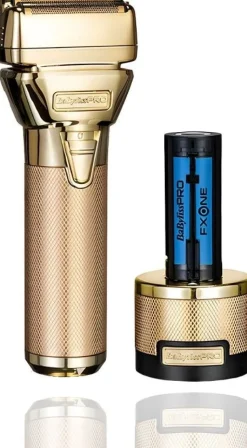 Babyliss Pro Fxone All-Metal Double Foil Gold Shaver
