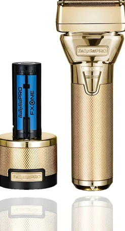 Babyliss Pro Fxone All-Metal Double Foil Gold Shaver