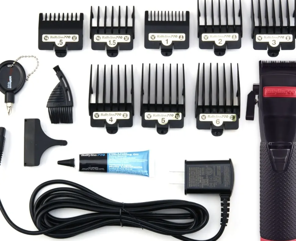 BaByliss Pro Red & Black FX BOOST+ Clipper