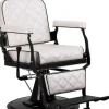 Barber Chair Carlos Extra Pearl