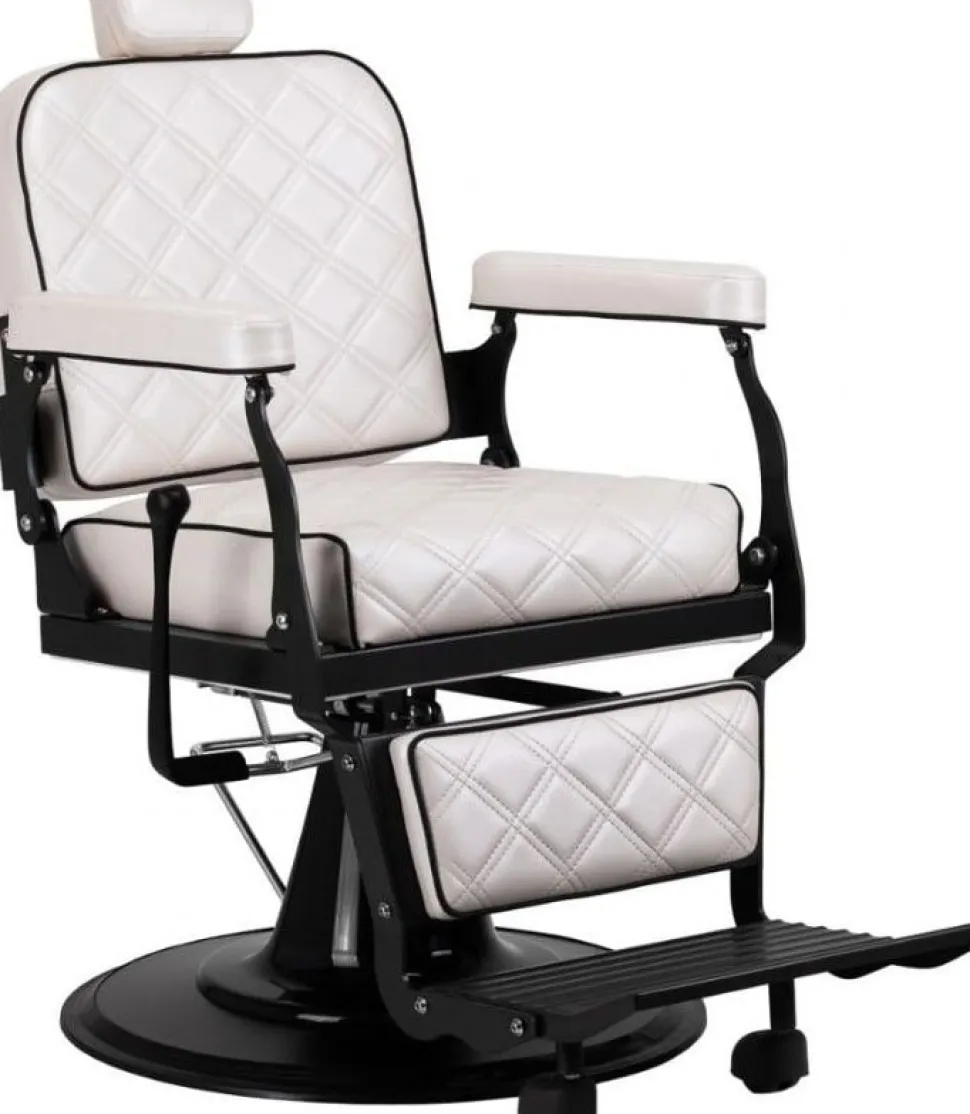 Barber Chair Carlos Extra Pearl