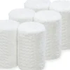 Barburys Cotton Towels White 20x70 cm - 6 pcs