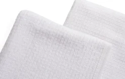 Barburys Double Sided Towels White 50x80 cm - 6 pcs