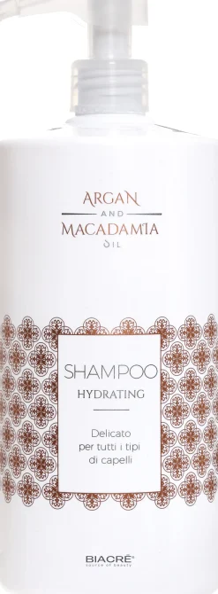 Biacre Argan & Macadamia Hydrating Shampoo - 1000 ml