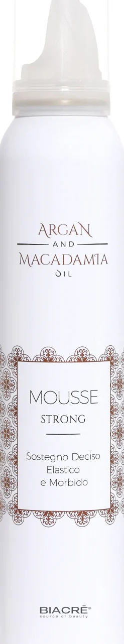 Biacre Argan & Macadamia Mousse Strong - 200 ml