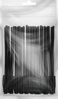 Biosmetics Mascara Wands Brushes - 50 Pcs