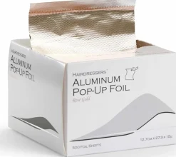 Bravehead Aluminium Pop-up Foil - Rose Gold 500 Sheets