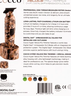 COCCO Hyper Velcro Pro Trimmer Army