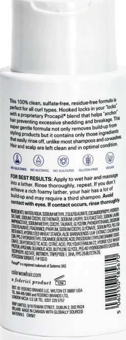 Color WOW Curl Wow Hooked Clean Shampoo 295 ml