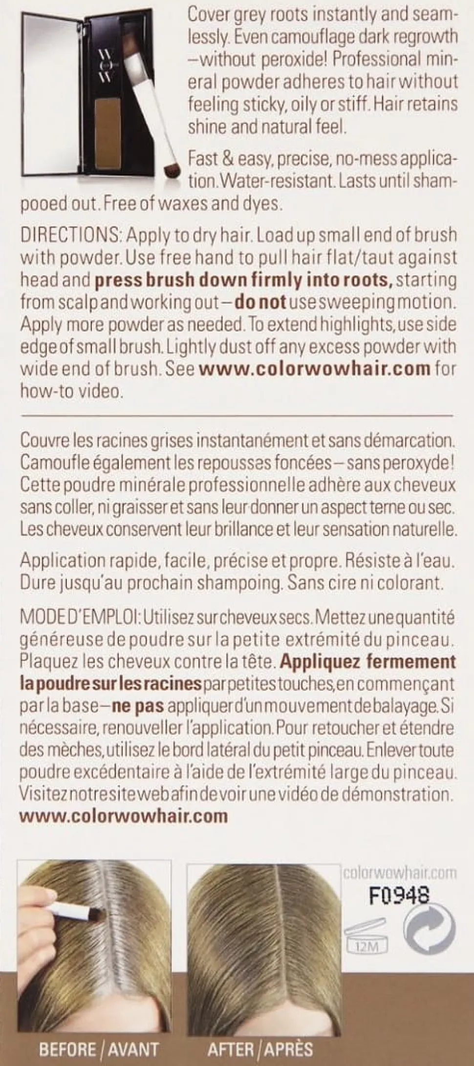 Color WOW Root Cover Up Dark Blonde