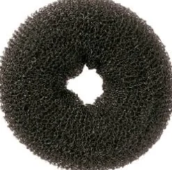 Comair Hair Donut Round, Black, 9cm 10 gr