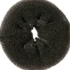 Comair Hair Donut Round, Black, 11 cm 12 gr