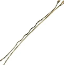 Comair Hair Pins 5 cm Gold - 24 Pcs