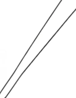 Comair Postiche Needle Flat, 75 x 0.80 mm Black - 500 Pcs (U)