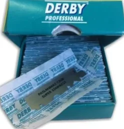Derby Professional Half Razor Blades - 100 pcs
