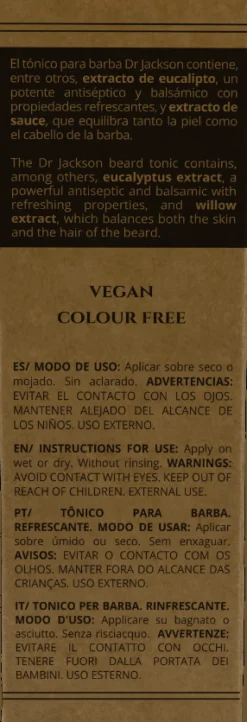 Dr. Jackson Elixir 5.1 Beard Tonic - 50 ml