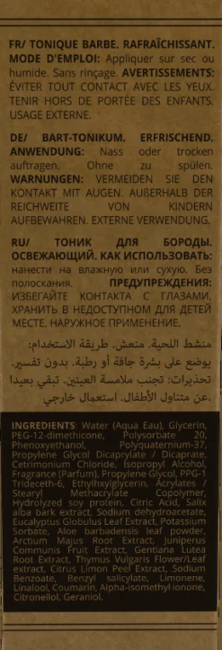 Dr. Jackson Elixir 5.1 Beard Tonic - 50 ml