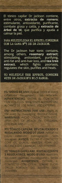 Dr. Jackson Elixir 3.0 Revitalization & Regulate Tonic - 100 ml