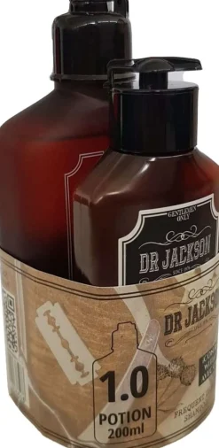 Dr. Jackson Hair And Body Shampoo Kit Potion 1.0 200 ml + Hair And Body Shampoo Potion 1.0 100 ml Gift Set