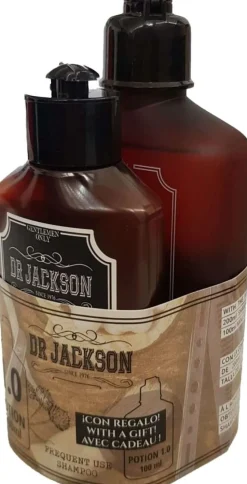Dr. Jackson Hair And Body Shampoo Kit Potion 1.0 200 ml + Hair And Body Shampoo Potion 1.0 100 ml Gift Set