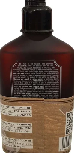 Dr. Jackson Hair And Body Shampoo Kit Potion 1.0 200 ml + Hair And Body Shampoo Potion 1.0 100 ml Gift Set