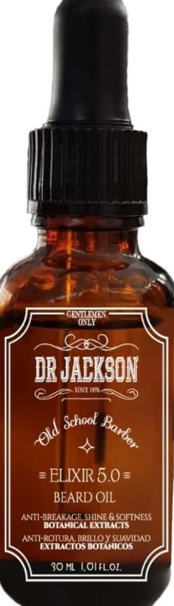 Dr. Jackson The Complete Beard Kit Oil+Tonic+Brush+Comb