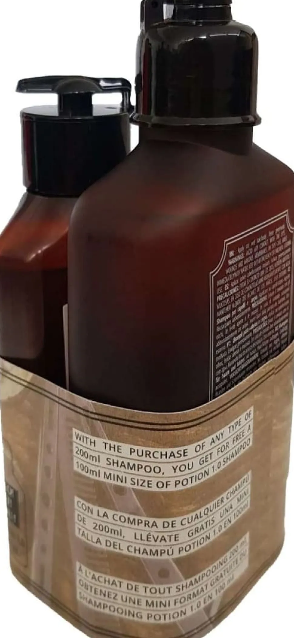 Dr. Jackson White Hair Shampoo Kit Potion 4.0 200 ml + Hair And Body Shampoo Potion 1.0 100 ml Gift Set