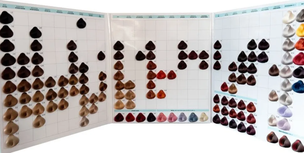 Dusy Color Creation Color Chart