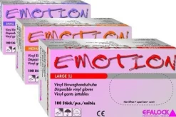 Efalock Vinyl Gloves Large - 100 Pcs (U)